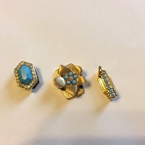 Keep Collective gold/turquoise charms